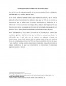 La importancia de las TICS en la educación virtual