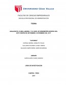 ANALIZAR EL CLIMA LABORAL Y EL NIVEL DE DESEMPEÑO DENTRO DEL BCP-CHEPÉN DE SETIEMBRE A DICIEMBRE DEL 2017