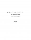 Identificación de necesidades de estructura de datos