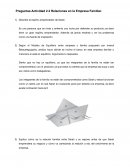 Relación en las empresas familiares