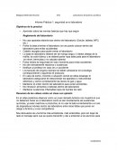 Laboratorio de Química analítica Informe Práctica 1: seguridad en el laboratorio