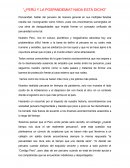 ¿Perú y la pospandemia? Nada está dicho