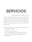 SECTOR SERVICIOS