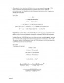 Matemáticas financieras .Cáñculo valor