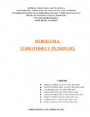 SOBERANÍA TERRITORIO Y PETROLEO