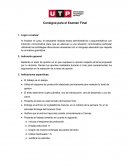 Practica calificada 1 de Comprensión y Redacción de textos