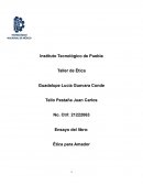 Ensayo del libro: Ética para Amador