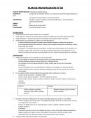 PLAN DE INVESTIGACION: Artesanía de prendas típicas