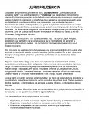 Las características de la jurisprudencia