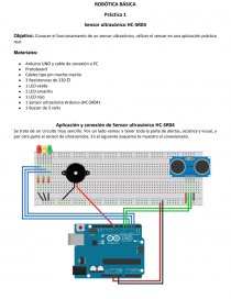 SENSOR ULTRASONICO. Página 1