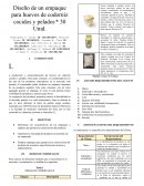 Diseño de un empaque para huevos de codorniz cocidos y pelados