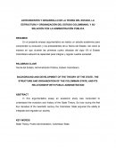 ANTECEDENTES Y DESARROLLO DE LA TEORÍA DEL ESTADO, LA ESTRUCTURA Y ORGANIZACIÓN DEL ESTADO COLOMBIANO, Y SU RELACIÓN CON LA ADMINISTRACIÓN PÚBLICA