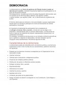 LA DEMOCRACIA