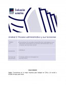 Proceso administrativo y sus funciones. Caso Falabella