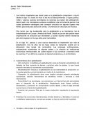 Taller Globalización