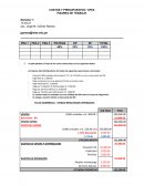 COSTOS Y PRESUPUESTOS / CPEX