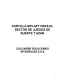 CARTILLA SIPLAFT PARA EL SECTOR DE JUEGOS DE SUERTE Y AZAR