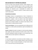 IDEA DE NEGOCIO Nº1 POSTRES SALUDABLES