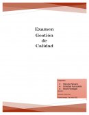 Examen de gestión de calidad
