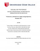 “Producción y distribución en batido de Alga Espirulina , Arequipa, 2021”