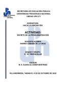 ESCRITO DE LA PROBLEMATIZACION, MEMORAMA Y ARBOL DE PROBLEMA