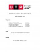 GESTIÓN DEL EMPRENDIMIENTO PROFESIONAL. ARCA CONTINENTAL LINDLEY