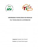 TSU: TECNOLOGÍAS DE LA INFORMACIÓN