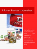 Examen Estructura de financiamiento Carozzi