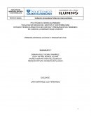 Tercera entrega de costos y presupuestos