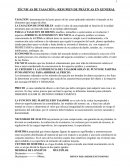 TÉCNICAS DE TASACIÓN:- RESUMEN DE PRÁTICAS EN GENERAL