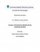Asociaciones regidoras de los materiales dentales