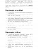 Conceptos de higiene y seguridad