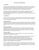 FUENTES DE INFORMACIÓN