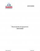 Manual específico de organización de GRUPO BIMBO