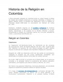 Historia de la religión en Colombia