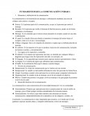 Fundamentos de la comunicación
