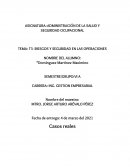 RIESGOS Y SEGURIDAD EN LAS OPERACIONES