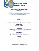 BASE DE DATOS RELACIONALES Y NO RELACIONALES