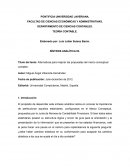 Alternativas para mejorar las propuestas del marco conceptual contable