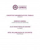 CONCEPTOS FUNDAMENTALES DEL TRABAJO