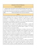 Reflexión epistemológica sobre la ciencia de la información