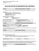 IDENTIFICACIÓN DE PRODUCTO Y COMPAÑÍA