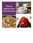 Plan de negocios para Zona Gourmet