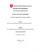 Compromiso organizacional en tiempos de pandemia