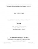 LA MOTIVACION COMO ESTRATEGIA PARA FOMENTAR SENTIDO DE PERTENENCIA EN LOS ASOCIADOS DE COOTRASMAR CTA OCAÑA.