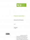 Finanzas Corporativas Valoración de Empresas