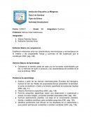 Guía 2 de Química Tipos de Enlace