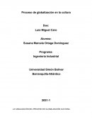 Proceso de globalización en la cultura
