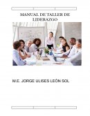 MANUAL DE TALLER DE LIDERAZGO