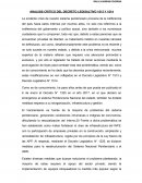 ANALISIS CRITICO DEL DECRETO LEGISALTIVO 1513 Y 1514
